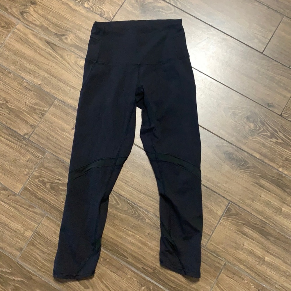 LuLulemon 21” leggings Black size 4